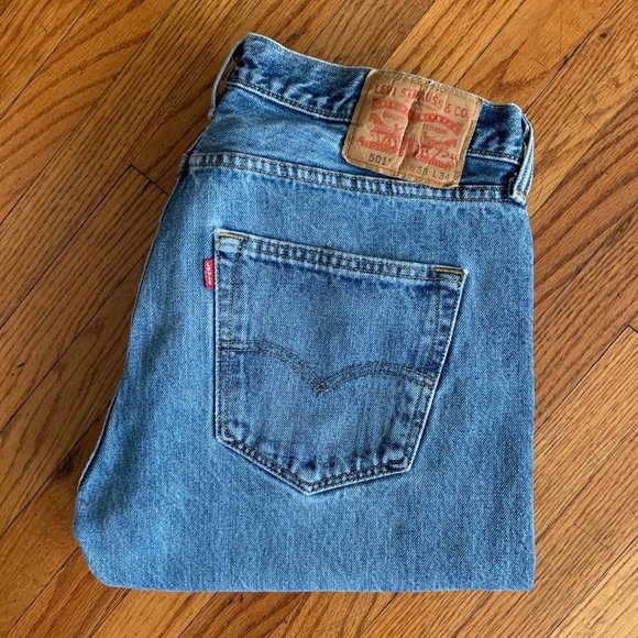 Levi's Other - Levi's 501 Stone Wash Old School Button Fly Jeans